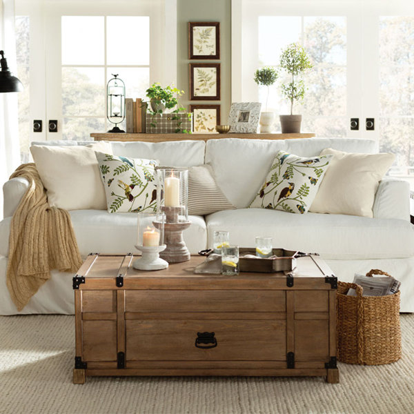 Farmhouse & Rustic Living Room Furniture | Birch Lane